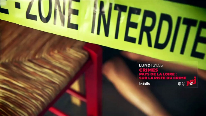 "Pays de la Loire : sur la piste du crime" c'est le numéro INEDIT de "Crimes" ce soir, à 21h05 sur NRJ12 présenté par Jean-Marc Morandini - VIDEO