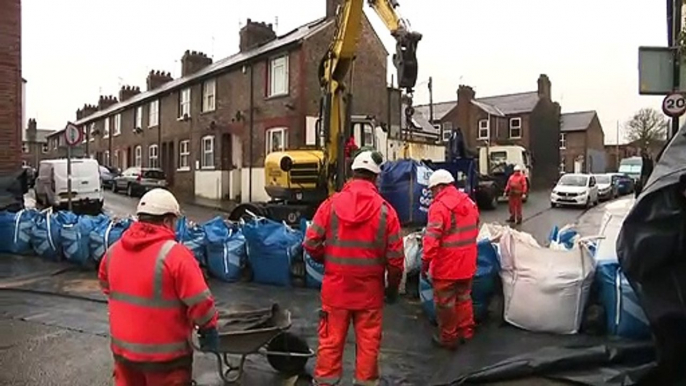 Northern England prepares for Storm Christoph