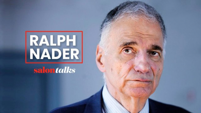 Ralph Nader applauds Bernie, slams Democrats dialing for Amazon and Goldman Sachs cash