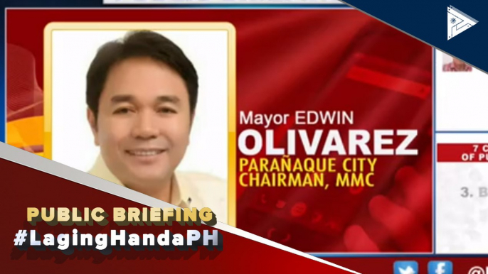 #LagingHanda | Panayam kay MMC Chairman at Parañaque Mayor Edwin Olivarez ukol sa procurement ng mga LGUs ng COVID-19 vaccine