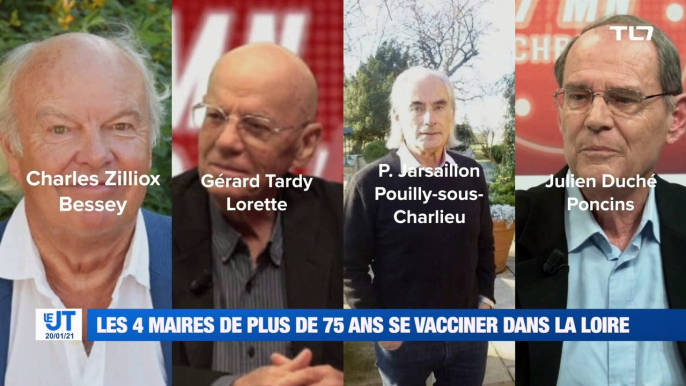À la UNE : l'école Notre-Dame ferme pour une semaine / Les 4 maires de plus de 75 ans se font vacciner / la gauche stéphanoise demande la réouverture des lieux culturels / Que font nos députés ?