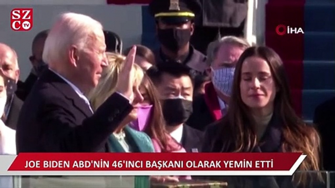 Biden, 25 bin Ulusal Muhafızın gölgesinde Başkanlık yemini etti