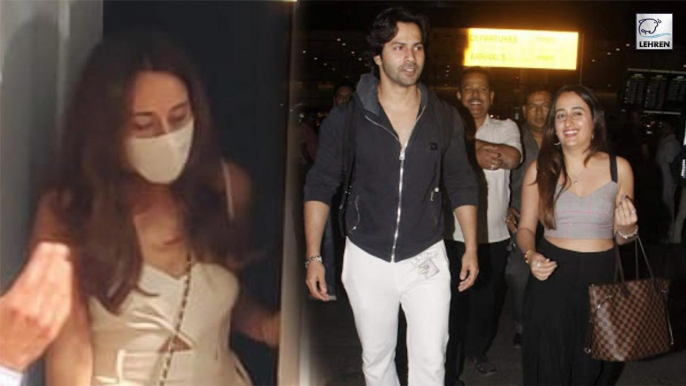 Varun Dhawan And Natasha Dalal Head To Alibaug For Their Wedding