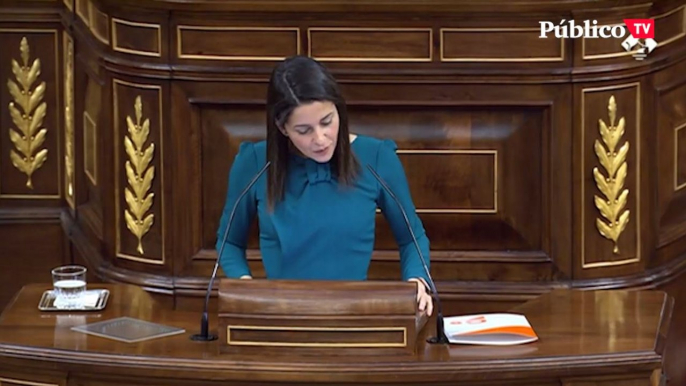 Inés Arrimadas: "PSOE y PP son como Pimpinela"