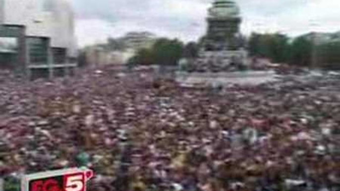 Podium FG 2007 - David Guetta et Joachim Garraud en Live