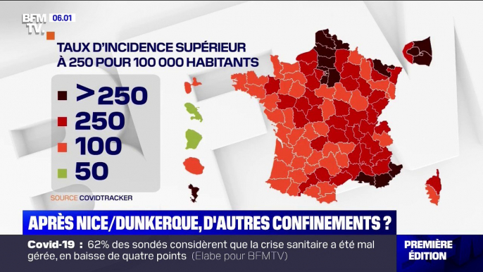 Après Nice et Dunkerque, d'autres confinements locaux pourraient-il être annoncés ?