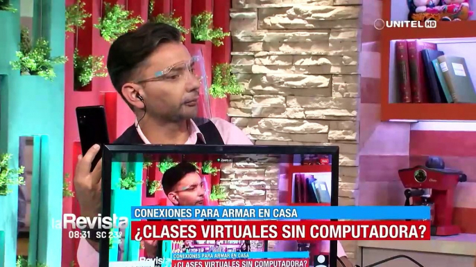 ¿Cómo pasar clases virtuales sin tener computadora usando cualquier televisión?