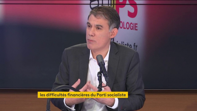 Difficultés financières du PS : "Nous allons devoir licencier, 11 postes vont être supprimés" dans le parti, confirme Olivier Faure