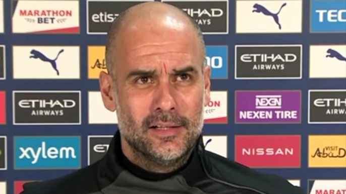 Football - Premier League - Pep Guardiola press conference before Liverpool - Manchester City