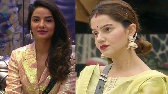 Bigg Boss 14: Jasmin Bhasin ने आते ही Rubina Dilaik और Abhinav Shukla से लिया पंगा ! | FilmiBeat