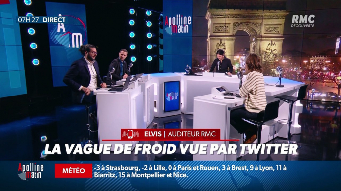 #Magnien, la chronique des réseaux sociaux : La vague de froid vue par Twitter - 10/02