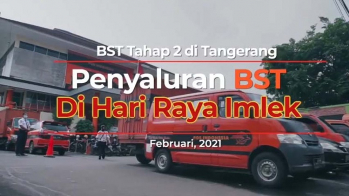 Warga Tionghoa Tangerang Dapat BST di Tahun Baru Imlek