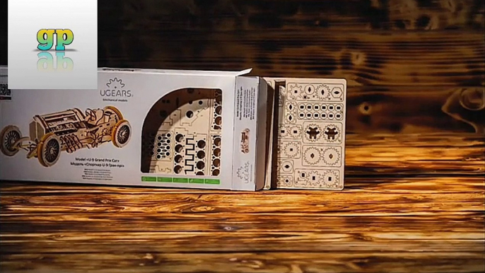 Creative UGears wooden puzzle kits