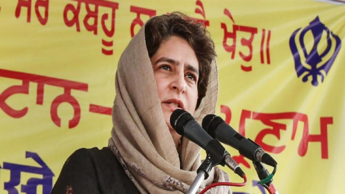 Priyanka addresses Kisan Panchayat, Here's what she said