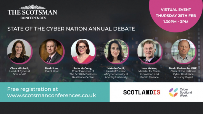 WATCH LIVE: The Scotsman - State of the Cyber Nation Annual Debate 2021