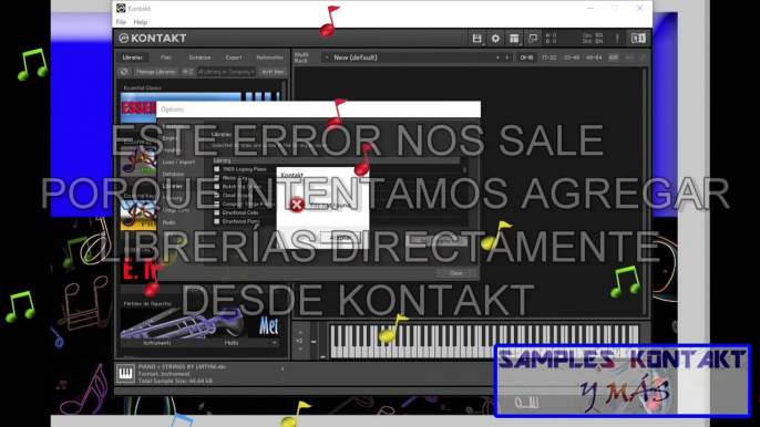 Kontakt 6.5.1 FULL (2021) - Instalación, SOLUCIÓN A ERROR “File Not Found”  y Agregar Librerías en 3 SIMPLES PASOS 100% RÁPIDO, FÁCIL Y PRÁCTICO By Los mejores tutoriales y más