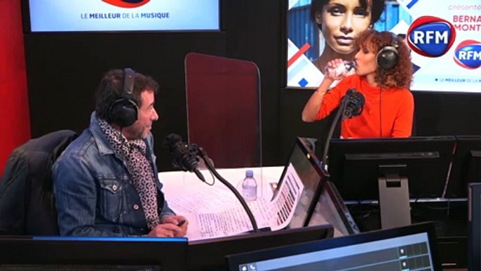 Sonia Rolland se confie sur son ex-compagnon Jalil Lespert dans "Une heure avec", animée par Bernard Montiel, sur RFM, le 20 février 2021.