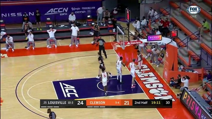 Louisville vs Clemson Mens Basketball Highlights (1/27/2021)