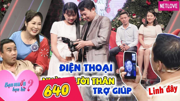 Bạn Muốn Hẹn Hò - Tập 640: Cặp đôi giống nhau như đúc chụp hình lia lịa -Quyền Linh gọi nhờ trợ giúp