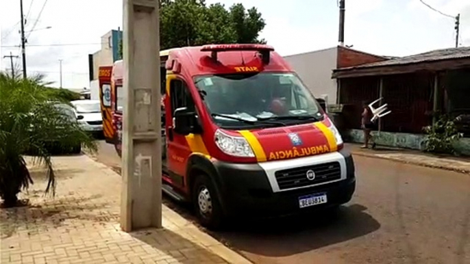 Homem sofre queda e é socorrido pelo Siate no Interlagos