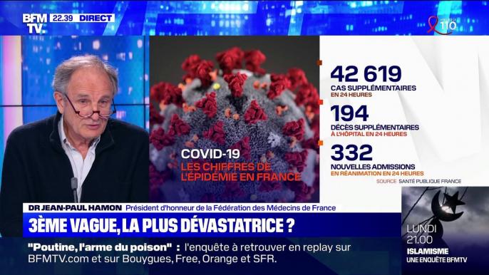 L'épidémie hors de contrôle en France ? - 27/03