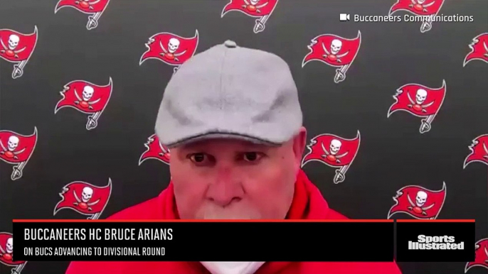 Arians on Buccaneers Advancing to Divisional Round