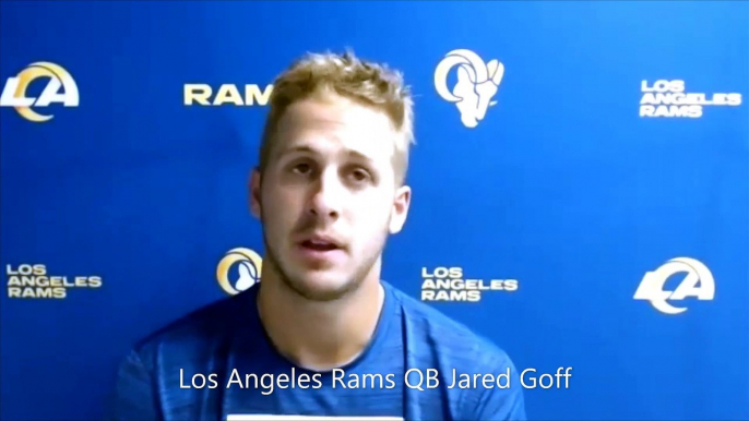 Rams QB Jared Goff discusses friendly rivalry with Carson Wentz