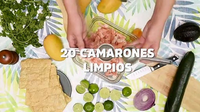 Aprende a preparar un fresco ceviche de camarón   | #Chilantojos | CHILANGO