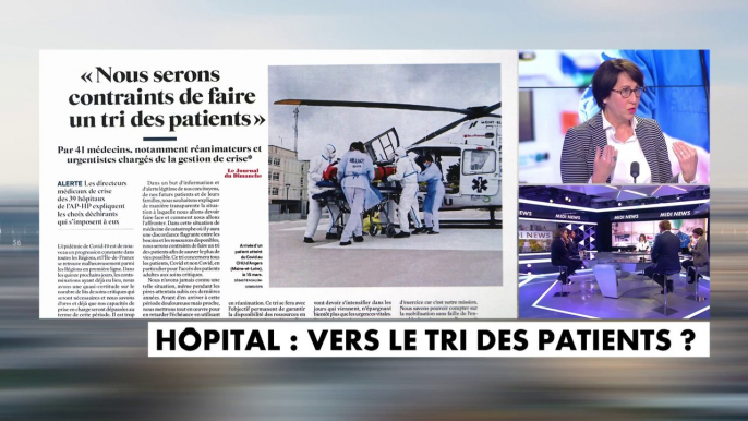 « Est-ce qu'il est acceptable d'entendre qu'autour de la soixantaine si on est malade on ne va pas forcément être soigné ? », Anne Durez, présidente de l'association "Femmes de loi, femmes d'exception", dans #MIDINEWS