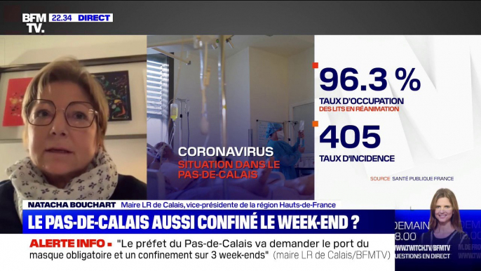 "Le préfet du Pas-de-Calais va demander un confinement sur trois week-ends", selon la maire de Calais