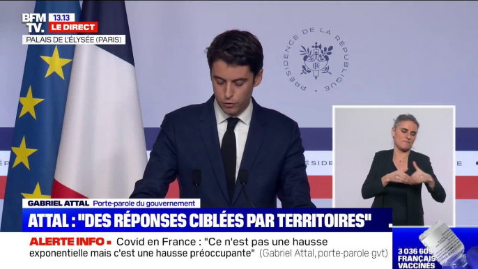 Gabriel Attal: "Les vaccins Astrazeneca sont désormais accessibles chez les médecins généralistes et, d'ici quelques jours, dans les pharmacies"