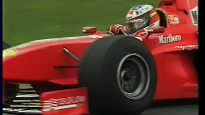 F1 Argentina 1998 - Contatto tra Michael Schumacher e David Coulthard