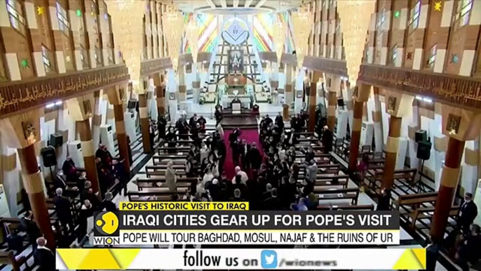 Pope arrives at ancient site of Ur for inter religious meeting || Follow me