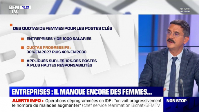 Égalité hommes-femmes: une proposition de loi pour ajouter des quotas de femmes dans les postes clés des entreprises