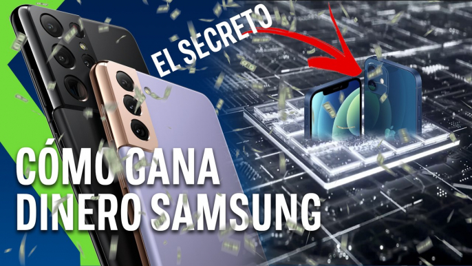 Así gana dinero Samsung: el secreto está en el IPHONE