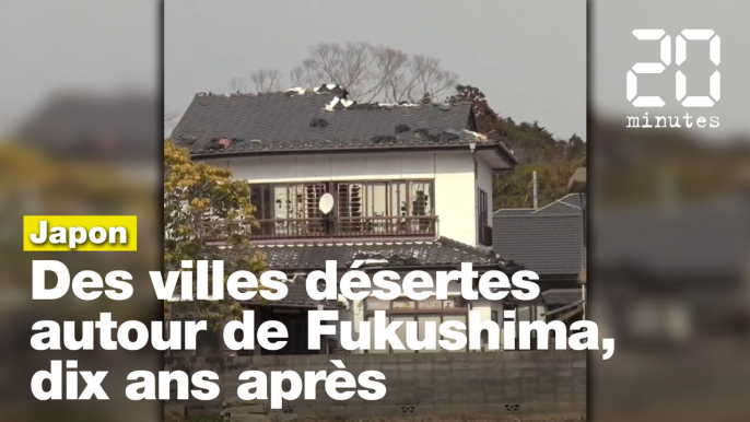 Fukushima: Dix ans après, des villes toujours désertes