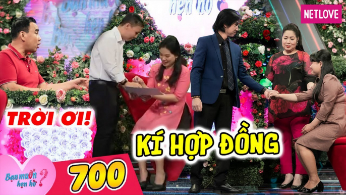 Bạn Muốn Hẹn Hò - Tập 700: Thanh niên đem trăm câu hỏi đi hẹn hò, gặp bạn gái chốt đơn cái rẹt vì quá mê