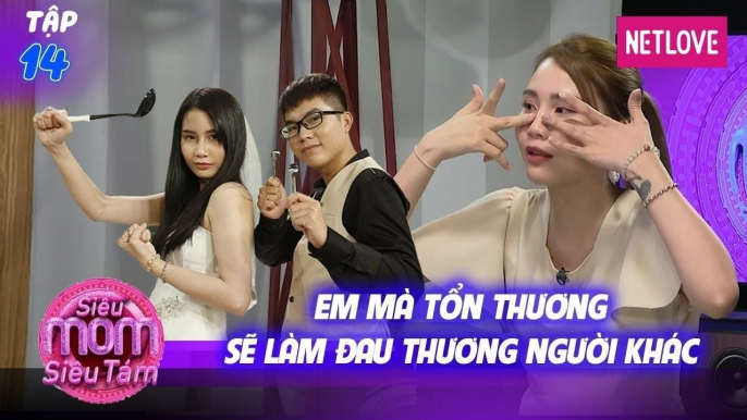 Siêu mom siêu tám | Tập 14 : Thanh Trần khóc nức nở vì Khánh Cá Chép mải chơi không chăm con