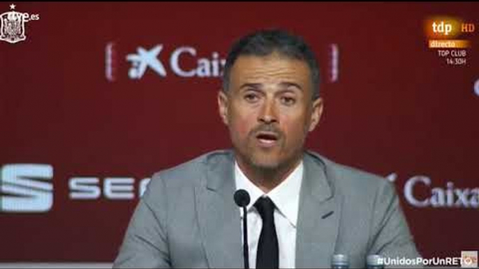 LUIS ENRIQUE: "No estoy orgulloso de cómo acabó todo"