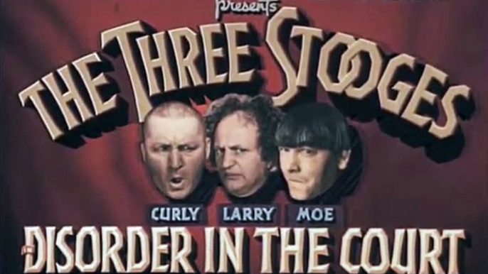 The Three Stooges   0x046   Disorder in the Court colorized 3D