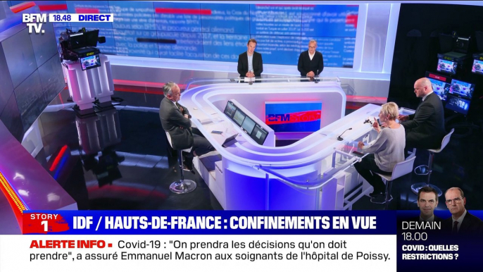 Story 4 : Confinements en vue pour l'Île-de-France et les Hauts-de-France - 17/03