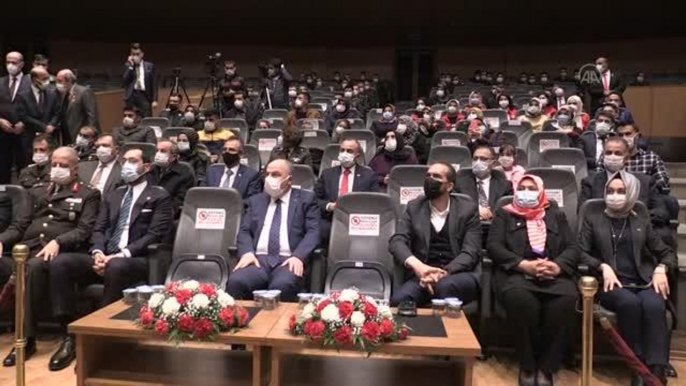 KAHRAMANMARAŞ - Şehit yakınları ve gazilere Devlet Övünç Madalyası ve Beratı Tevcih Töreni