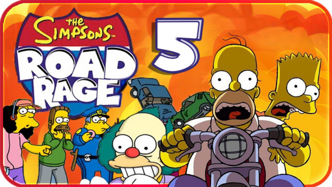 The Simpsons: Road Rage Walkthrough Part 5 (Gamecube, PS2, XBOX)