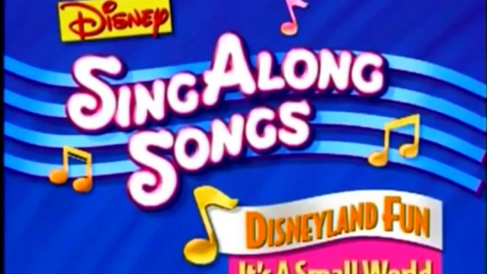 Disney Sing Along Songs  Disneyland Fun