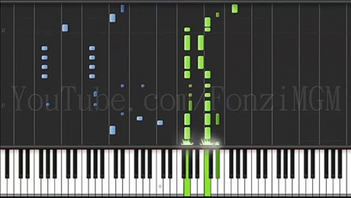 [Noragami Aragoto Op] "Kyoran Hey Kids!!" - The Oral Cigarettes (Synthesia Piano Tutorial)[W/Sheets]