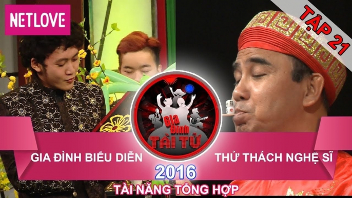 Gia Đình Tài Tử | Mùa 3 - Tập 21: Thử Thách Nghệ Sĩ