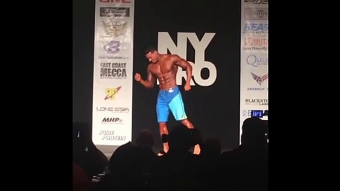 [IFBB NEW YORK PRO 2016] Felipe Franco competindo não se classifica pro Olympia