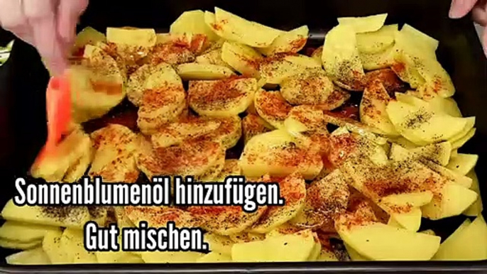 Ein Einfaches Und Schnelles Rezept, Kartoffeln Mit Hackfleisch Zum Abendessen.