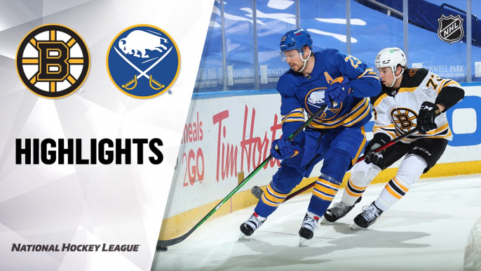 Bruins @ Sabres 4/23/21 | NHL Highlights