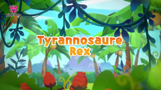 [Français] Danse Du Tyrannosaure-Rex | Chansons De Dinosaures | Pinkfong Chansons Pour Enfants